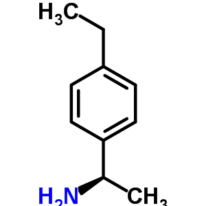 (aR)-4-乙基-a-甲基-苯甲胺结构式_292068-37-2结构式