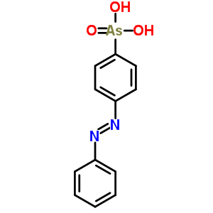 (4-苯基二氮杂烯苯基)胂酸结构式_2922-36-3结构式