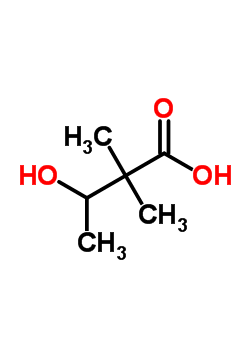 3-Hydroxy-2,2-dimethylbutanoic acid Structure,29269-83-8Structure