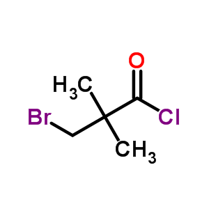 3-溴-2,2-二甲基-丙酰氯结构式_2941-17-5结构式