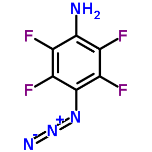 4-叠氮基四氟苯胺结构式_294187-78-3结构式