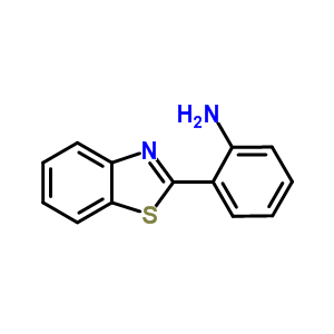2-(2-氨基苯基)苯并噻唑结构式_29483-73-6结构式