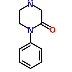 1-苯基哌嗪-2-酮结构式_29620-62-0结构式