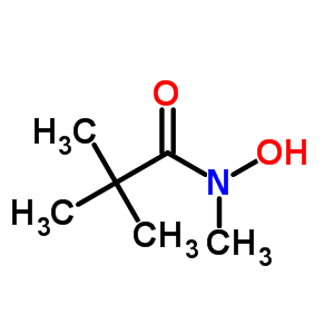 n-羟基-n,2,2-三甲基-丙酰胺结构式_29740-66-7结构式
