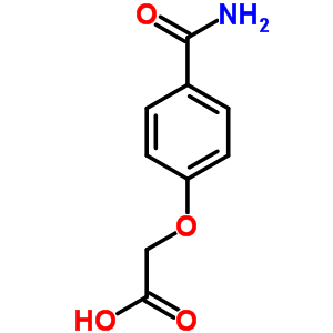 2-[4-(氨基羰基)苯氧基]乙酸结构式_29936-86-5结构式