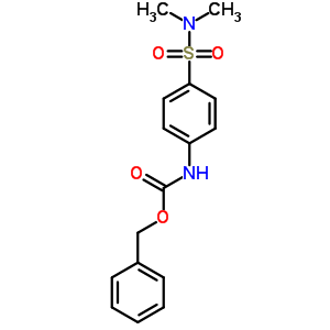 (9CI)-[4-[(二甲基氨基)磺酰基]苯基]-氨基甲酸苯甲酯结构式_30057-06-8结构式
