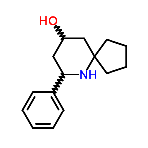 7-苯基-6-氮杂螺[4.5]-9-癸醇结构式_301320-54-7结构式