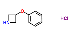 3-苯氧基-氮杂丁烷盐酸盐结构式_301335-39-7结构式