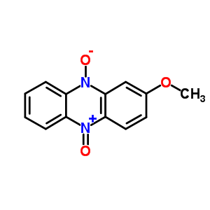 2-甲氧基吩嗪 5,10-二氧化物结构式_303-78-6结构式
