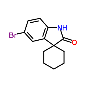 5-Bromospiro[cyclohexane-1,3-indol]-2(1h)-one Structure,304468-42-6Structure
