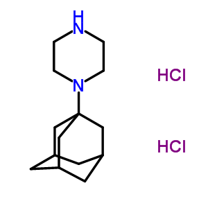 1-(1-Piperazinyl)adamantane dihydrochloride Structure,30537-92-9Structure