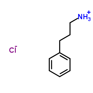 3-苯基-1-丙胺盐酸盐结构式_30684-05-0结构式