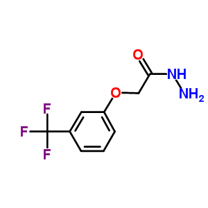 2-[3-(三氟甲基)苯氧基]乙酰肼结构式_307557-56-8结构式