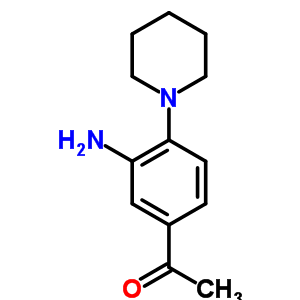 1-(3-氨基-4-哌啶苯基)-1-乙酮结构式_30877-81-7结构式