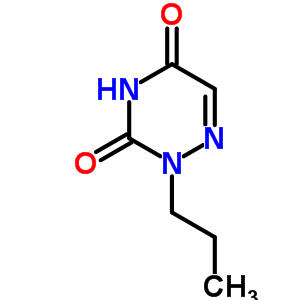 2-丙基-1,2,4-三嗪-3,5-二酮结构式_30948-95-9结构式