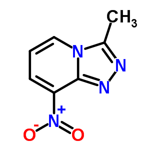 3-Methyl -8-nitro-1,2,4-triazolo[4,3-a]pyridine Structure,31040-10-5Structure