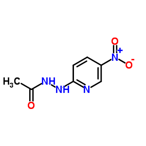 (9ci)-2-(5-硝基-2-吡啶)肼乙酸结构式_31053-00-6结构式