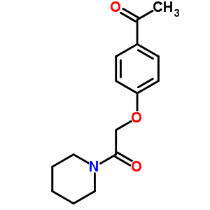 4-哌啶羰基甲氧基苯乙酮结构式_31188-99-5结构式