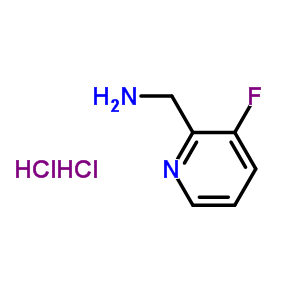 2-氨基甲基-3-氟吡啶双盐酸盐结构式_312904-49-7结构式