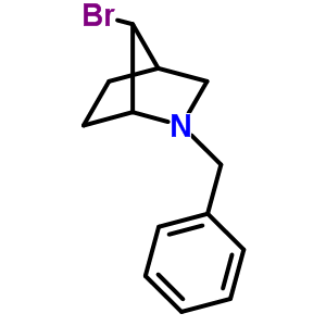 Anti-7-溴-2-苄基-2-氮杂双环[2.2.1]庚烷结构式_312955-00-3结构式