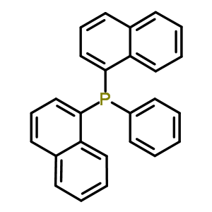 二-1-萘苯基膦结构式_3135-67-9结构式