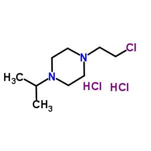 1-(2-Chloro-ethyl)-4-isopropyl-piperazine 2 hcl Structure,314725-91-2Structure