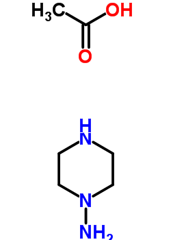 1-哌嗪胺单乙酸盐结构式_31571-41-2结构式