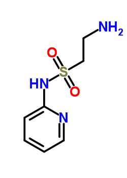 2-氨基-N-(吡啶-2-基)乙烷磺酰胺结构式_31644-48-1结构式