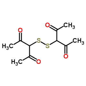 3,3-二硫代双-2,4-戊二酮结构式_31655-66-0结构式