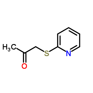 1-(2-吡啶硫代)-2-丙酮结构式_3166-26-5结构式
