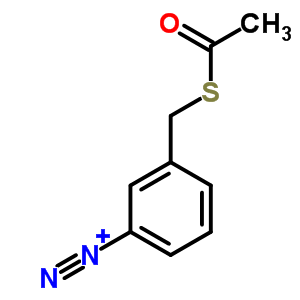 3-(乙酰基硫基甲基)偶氮苯结构式_31766-14-0结构式