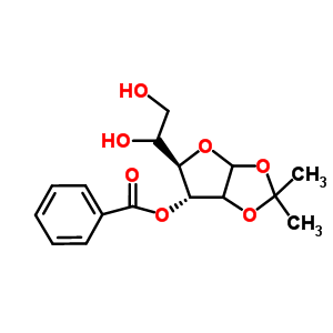 1,2-O-isopropylidene-3-o-benzoyl-d-allofuranose Structure,31795-13-8Structure