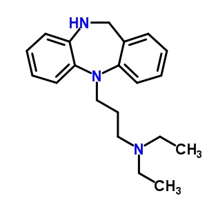 5-[3-(Diethylamino)propyl ]-10,11-dihydro-5h-dibenzo[b,e][1,4]diazepine Structure,32047-63-5Structure