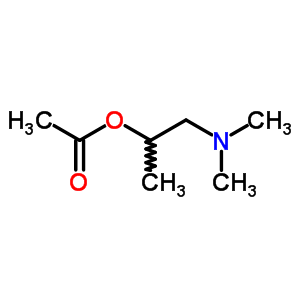 2-Propanol ,1-(dimethylamino)-,acetate (ester) Structure,32188-28-6Structure