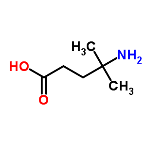 4-氨基-4-甲基-戊酸结构式_3235-46-9结构式