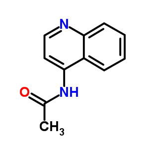 N-4-喹啉乙酰胺结构式_32433-28-6结构式