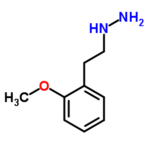 1-(2-Methoxyphenethyl)hydrazine Structure,32504-13-5Structure