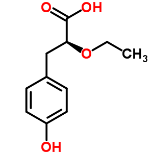 (S)-2-ethoxy-3-(4-hydroxy-phenyl)-propionic acid Structure,325793-65-5Structure