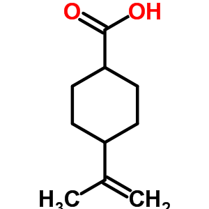 4-丙-1-烯-2-基环己烷-1-羧酸结构式_32676-16-7结构式