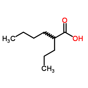 2-丙基己酸结构式_3274-28-0结构式