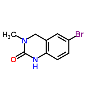 6-Bromo-3,4-dihydro-3-methyl-2(1h)-quinazolinone Structure,328956-24-7Structure