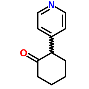 2-吡啶-4-基环六n-1-酮结构式_3297-69-6结构式