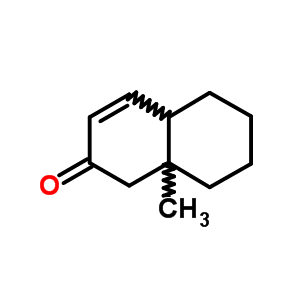 8A-甲基-1,4a,5,6,7,8-六氢萘-2-酮结构式_32980-06-6结构式