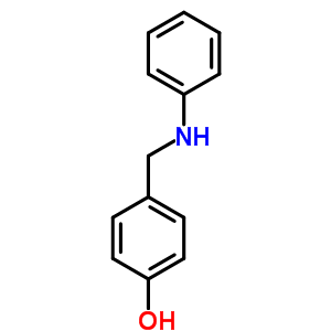 4-(苯胺甲基)苯酚结构式_33033-90-8结构式