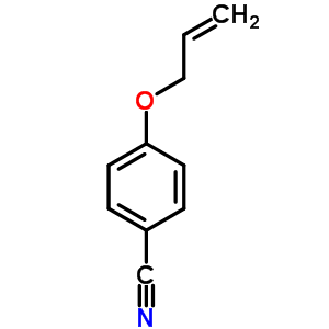 4-(烯丙氧基)苯甲腈结构式_33148-47-9结构式