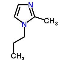 1-丙基-2-甲基咪唑结构式_33214-18-5结构式