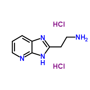 2-氨基乙基-4(7)-氮杂-苯并咪唑结构式_3324-08-1结构式