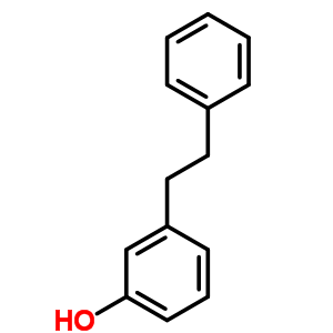 3-苯乙基苯酚结构式_33675-75-1结构式