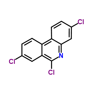 3,6,8-三氯-邻二氮杂菲结构式_33692-80-7结构式