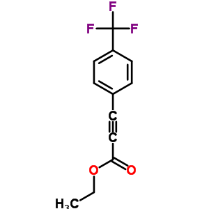 (4-Trifluoromethyl-phenyl)-propynoic acid ethyl ester Structure,337510-18-6Structure